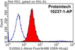 S100A11 Antibody in Flow Cytometry (Flow)