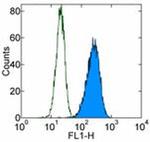 CD51/CD61 (Integrin alpha v beta 3) Antibody in Flow Cytometry (Flow)