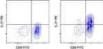 IL-21 Antibody in Flow Cytometry (Flow)