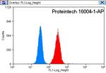 NBR1 Antibody in Flow Cytometry (Flow)