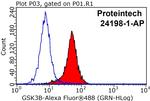 GSK3B Antibody in Flow Cytometry (Flow)