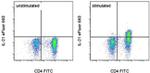 IL-21 Antibody in Flow Cytometry (Flow)