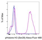 Phospho-Histone H3 (Ser28) Antibody in Flow Cytometry (Flow)