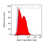 CD226 Antibody in Flow Cytometry (Flow)