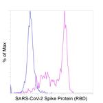 SARS-CoV-2 Spike Protein (RBD) Chimeric Antibody in Flow Cytometry (Flow)