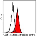 CD86 Antibody in Flow Cytometry (Flow)