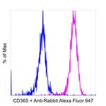 Rabbit IgG Fc, Cross-Adsorbed Secondary Antibody in Flow Cytometry (Flow)