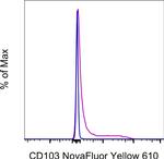 CD103 (Integrin alpha E) Antibody in Flow Cytometry (Flow)