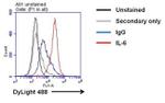 IL-6 Antibody in Flow Cytometry (Flow)