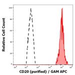 CD20 Antibody in Flow Cytometry (Flow)