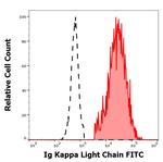 Human Kappa Light Chain Secondary Antibody in Flow Cytometry (Flow)