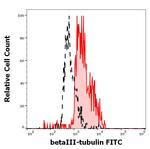 beta-3 Tubulin Antibody in Flow Cytometry (Flow)