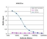 H3K27ac Antibody in peptide-ELISA (pep-ELISA)