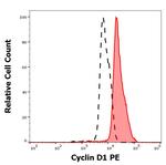 Cyclin D1 Antibody in Flow Cytometry (Flow)