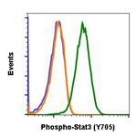 Phospho-Stat3 (Tyr705) Antibody in Flow Cytometry (Flow)