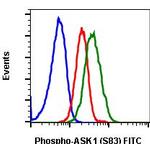 Phospho-Ask1 (Ser83) Antibody in Flow Cytometry (Flow)