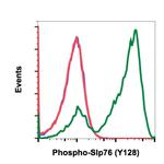 Phospho-SLP76 (Tyr128) Antibody in Flow Cytometry (Flow)