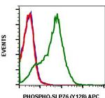 Phospho-SLP76 (Tyr128) Antibody in Flow Cytometry (Flow)