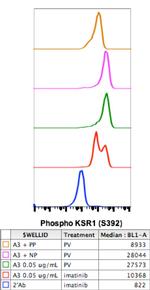 Phospho-KSR1 (Ser392) Antibody in Flow Cytometry (Flow)