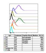 Phospho-MEK1/MEK2 (Ser217, Ser221) Antibody in Flow Cytometry (Flow)