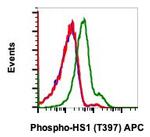 Phospho-HCLS1 (Tyr397) Antibody in Flow Cytometry (Flow)