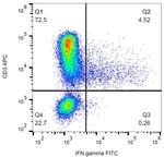 IFN gamma Antibody in Flow Cytometry (Flow)