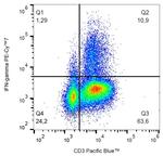 IFN gamma Antibody in Flow Cytometry (Flow)