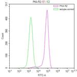 PRKAR2A Antibody in Flow Cytometry (Flow)