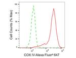 COX4 Antibody in Flow Cytometry (Flow)