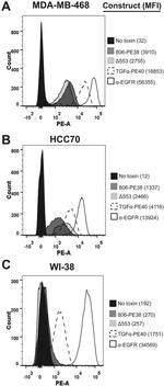 EGFR Antibody in Flow Cytometry (Flow)