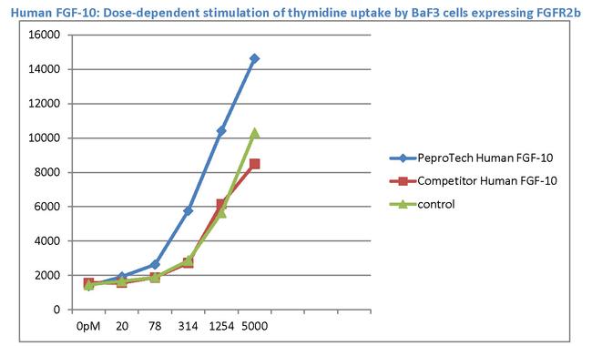 Human FGF-10 Protein in Functional Assay (Functional)