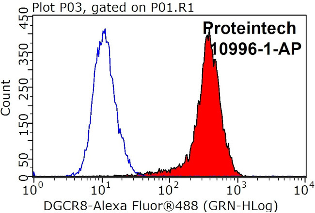 DGCR8 C-terminal Antibody in Flow Cytometry (Flow)