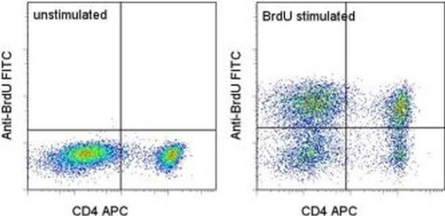 BrdU Antibody in Flow Cytometry (Flow)