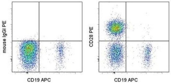 CD28 Antibody in Flow Cytometry (Flow)