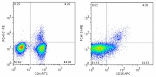 FOXP3 Antibody in Flow Cytometry (Flow)