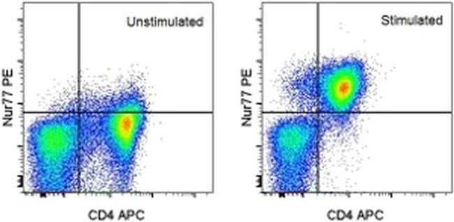 Nur77 Antibody in Flow Cytometry (Flow)