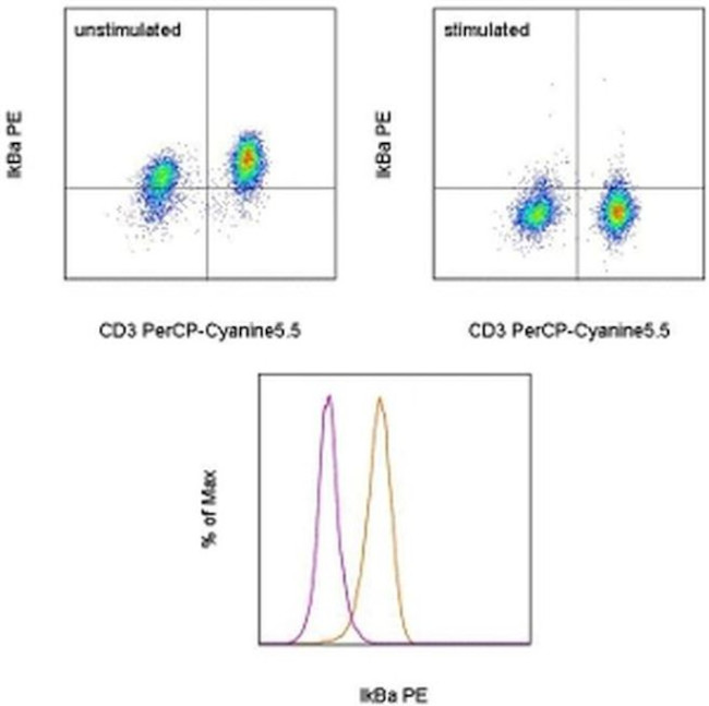 IkB alpha Antibody in Flow Cytometry (Flow)