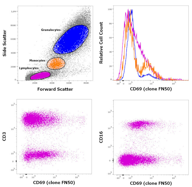 CD69 Antibody in Flow Cytometry (Flow)