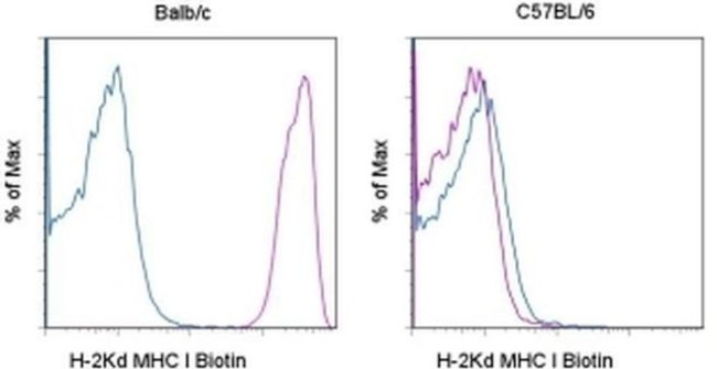 MHC Class I (H-2Kd) Antibody in Flow Cytometry (Flow)