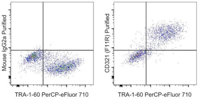 CD321 (F11R) Antibody in Flow Cytometry (Flow)