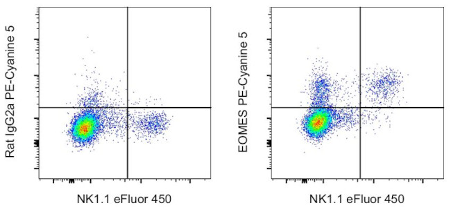 EOMES Antibody in Flow Cytometry (Flow)