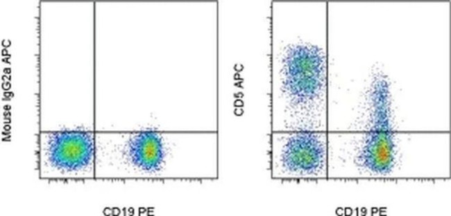 CD5 Antibody in Flow Cytometry (Flow)