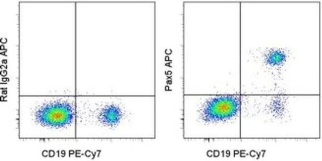 PAX5 Antibody in Flow Cytometry (Flow)