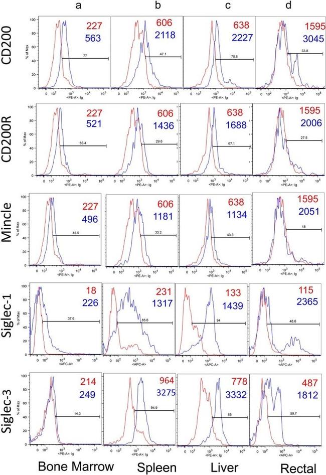 CD169 (Siglec-1) Antibody in Flow Cytometry (Flow)