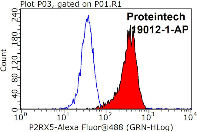 P2RX5 Antibody in Flow Cytometry (Flow)