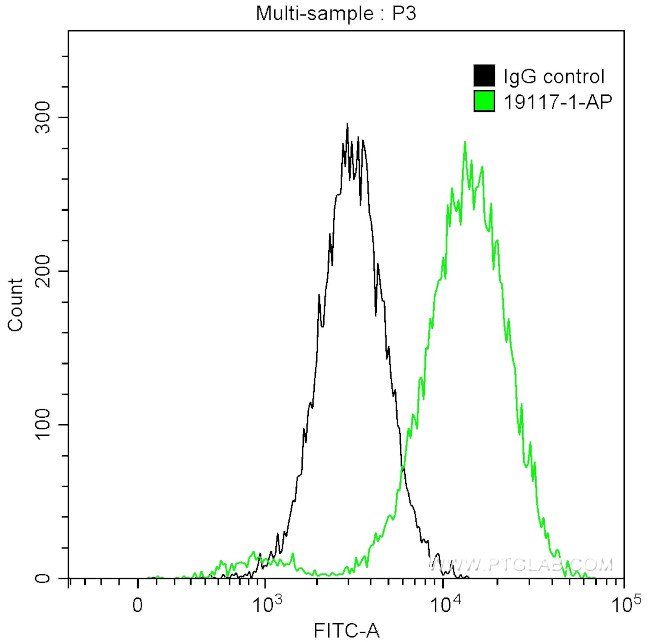 CDK6 Antibody in Flow Cytometry (Flow)