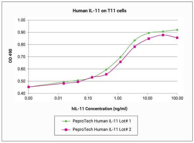 Human IL-11 Protein in Functional Assay (FN)