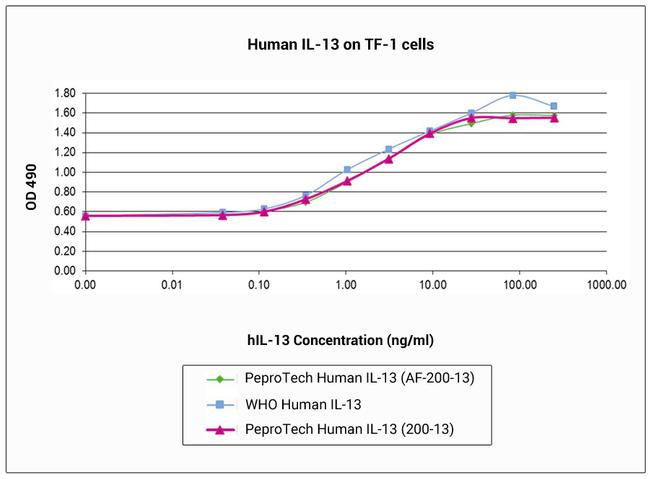Human IL-13 Protein in Functional Assay (FN)