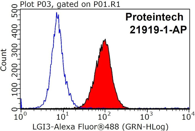 LGI3 Antibody in Flow Cytometry (Flow)