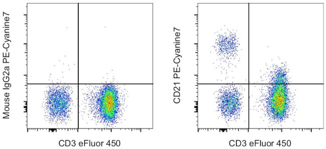 CD21 Antibody in Flow Cytometry (Flow)